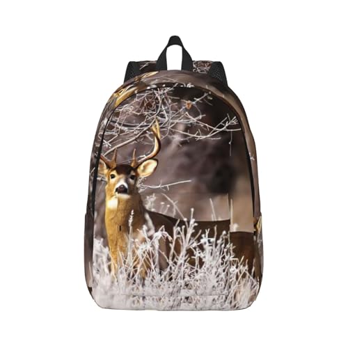 Sac à dos d'infirmière EdWal pour ordinateur portable avec imprimé cerf
