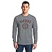 Barnesmith Harvard University Crimson Long Sleeve Adult Unisex T-Shirt, Heritage, Charcoal Heather, X-Large
