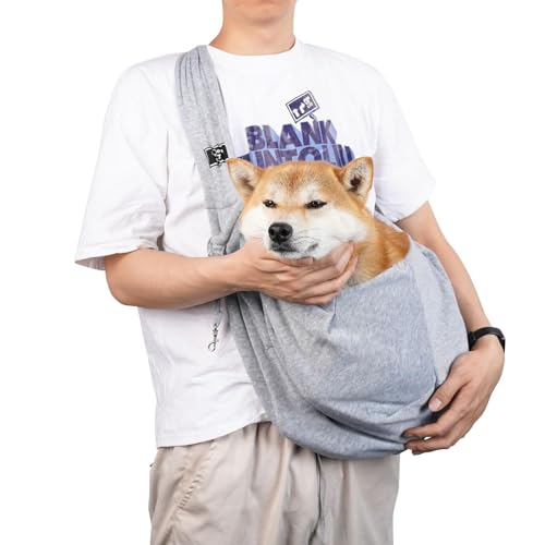 Hundetrage, Hundetragetuch, Tragetuch Hund, Hundetragetasche, Tragetasche Hund, Hunde Tragetasche, Hund Tragetasche, Hunde Tragetuch, füR SpaziergäNge Und AktivitäTen Im Freien, Tragekraft Bis 13 Pfun