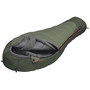 ALEXIKA Camping & Outdoor Schlafsack Aleut Compact, rechte Reißverschluss Mumienschlafsäcke