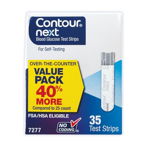 Image of Ascensia Contour Next Blood Glucose Diabetes Test Strips 105 Count (3x35ct)