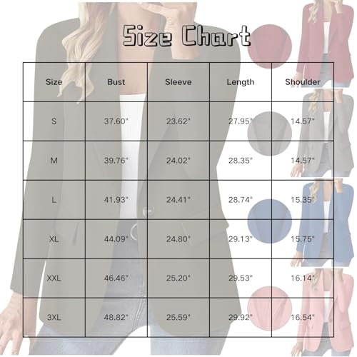 Womens Blazers for Work Casual Business Open Front Solid Blazers Summer Lightweight Lapel Draped Office Suit Jackets2