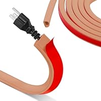 Canalina Cavi Autoadesiva 1m Grigia - Copricavo Semicircolare Flessibile Per Interni/Esterni, Per 1-2 Cavi