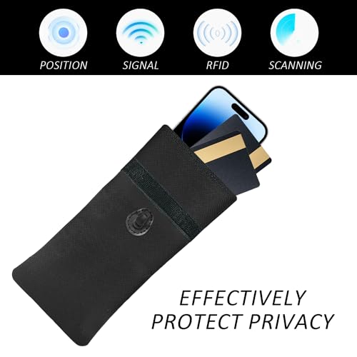 DAZZLUXE 1 Funda Protectora para Llave de Coche y Teléfono Móvil, de Tela Oxford, Adecuada para Señal de Coche - imagen 4