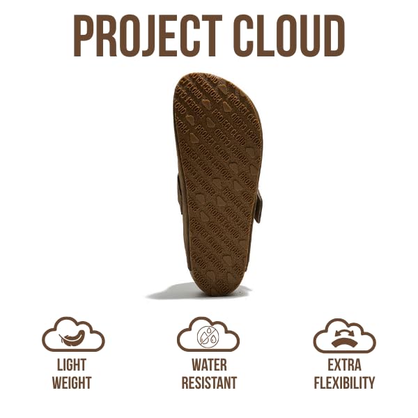 Image of Project Cloud Clogs for Women Footwear - Memory Foam and Non-Slip Platform Wedges Heels for Women Mules & Clogs 2026 - Comfortable Stylish Slip-On with Adjustable Straps (Rhona)
