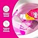 The Pink Stuff Miracle Toilet Cleaner, 750ml – Powerful Stain-Removing Gel for a Sparkling Clean Bowl – Eliminates Limescale, Tough Stains & Odors with Fresh Rhubarb Scent