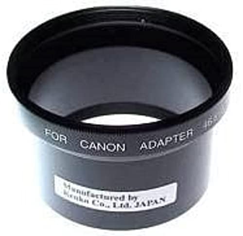 Adaptateur d'objectifs photo Kenko Noir pour Sorties Photo Canon G1 G2