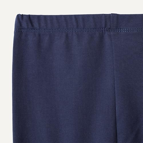 Image of Amazon Essentials Girls' Cotton Stretch Leggings, Multipacks