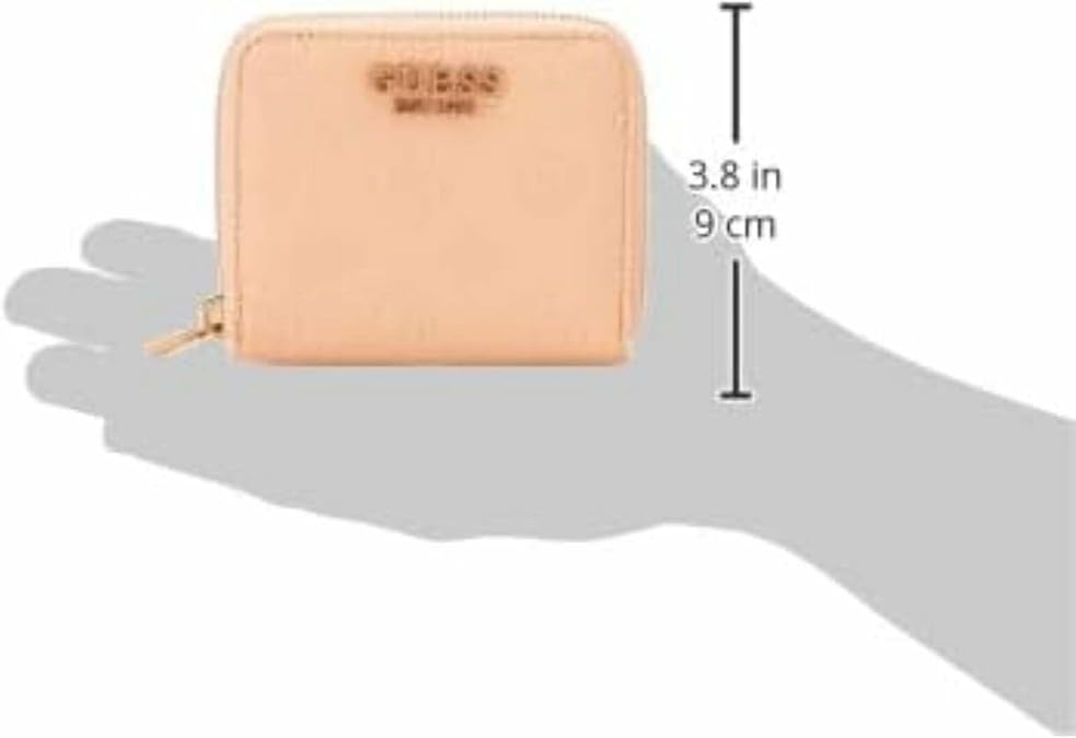 GUESS レディース Laurel スモール ジップアラウンド ウォレット, ライトローズ, one_size