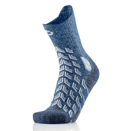 Thermic 2 paires Chaussettes de Randonnée pour Femme, Trekking Cool Crew Lady, Fibres Naturelles et Respirantes, Anti Humidité et Anti Odeur, Protections renforcéee – vue 3
