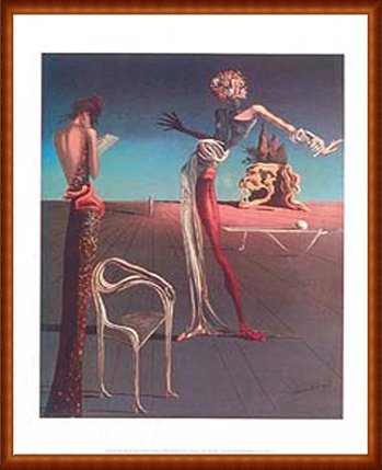 【額縁付き】 A2 ポスター サルバドール・ダリ 女性 額縁付き】 A2 ポスター サルバドール・ダリ 女性 額縁付き】 A2