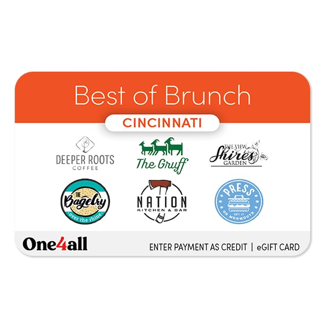 Best of Cities Cincinnati Best of Brunch eGift Card