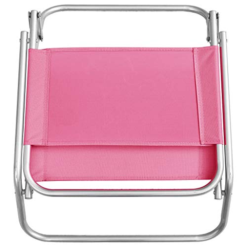 Chaise de plage pliante compacte en acier pour éviter l'encombrement - 7