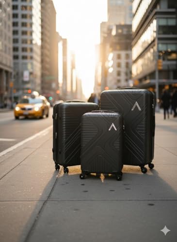 Image of VIP Aristocrat 3 Pc Set Cabin 55 cm (Small),65 cm (Medium),75 cm (Large) 4 Wheels Trolley,Hard Case Lightweight Bag & Combination Lock Suitcase with 7 Years International Warranty (Grey)