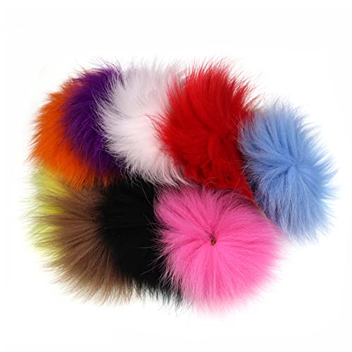 Greatfishing 12 Colors Choice Fly Tying Arctic Fox Tail Streamer Tube Fly Tying Material Saltwater Jig Hook Tying Fibers (4Pc Color Combo A) #TOP10