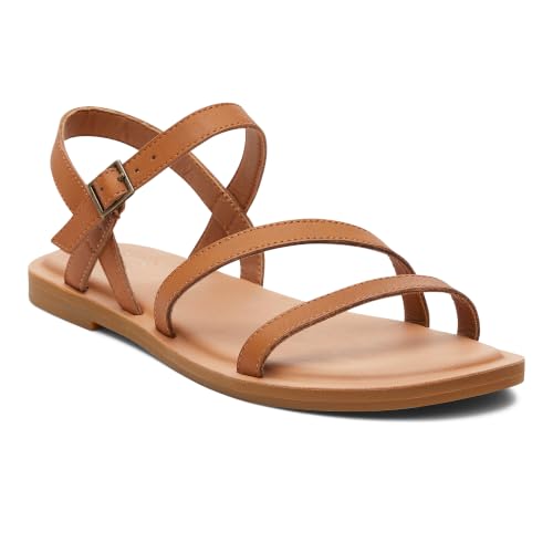 Toms Women's Kira Sandal, Leather Upper