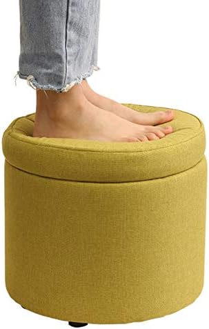 Storage Stool Creative Household Low Stool Shoe Replacement Stool Simple Adult Sofa Stool Makeup Stool Storage Stool (Color : A)