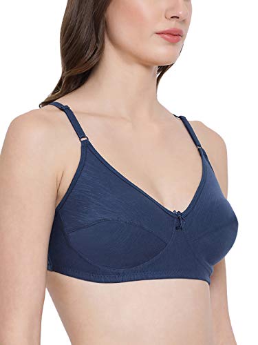 Image of Clovia Women's Cotton Non-Padded Wire Free Full Cup Coverage Underwear