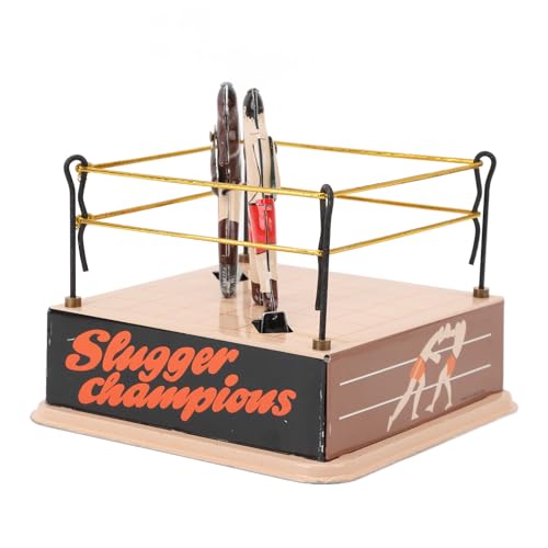 Dilwe Aufziehbares Boxspielzeug, Vintage-Nostalgie-Thema, Uhrwerk-Box-Blechspielzeug, Dekorative Sammlung für die Präsentation zu Hause