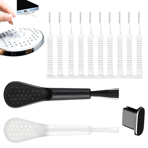 Phone Cleaning Kit, 13PCS Phone Port Cleaning Brush Kit, Phone Speaker Cleaning Kit, Anti-Slip Charging Port Cleaning Kits, USB Port Cleaning Brush Set, Cleaning Brush for Headphones Phone Speaker