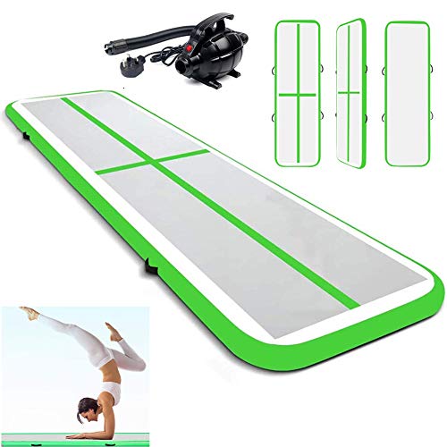 [A Versatile Crash Mat]: La lattina di ginnastica aria tappeto aumenta il tempo di buffer e riduce la possibilità di essere ferito a proteggere tutti coloro che amano lo sport. Adatto a tutti i livelli burattatura concorsi e la formazione ripetitivo.