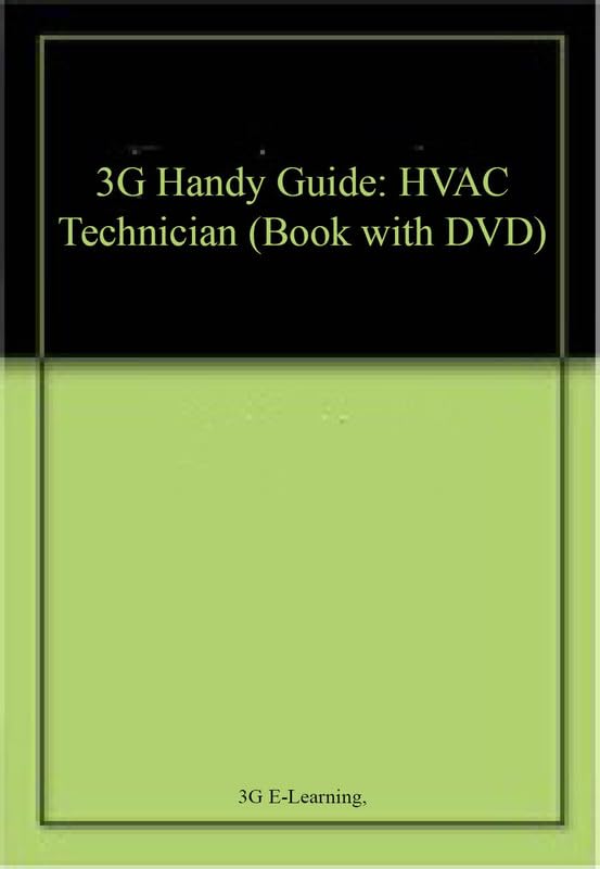 Buy 3G Handy Guide: HVAC Technician (Book with DVD) โ BookShops.in