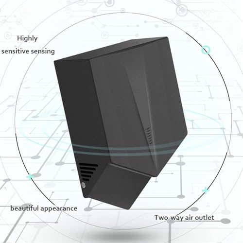 Séchage en 6 secondes avec le sèche-mains électrique basse consommation