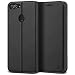 Produktbild BEZ Hülle für Huawei P Smart Hülle, Handy Hülle Kompatibel für Huawei P Smart  Tasche, Handyhülle Case Schutzhüllen aus Klappetui mit Kreditkartenhaltern, Ständer, Magnetverschluss, Schwarz