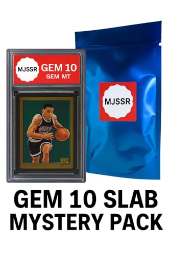 One (1) Graded 10 Gem Mint All-Sports Card Mystery Pack PSA, BCCG, SGC, BGS: Hockey, Football, Basketball, Baseball, Golf: Current Stars, Hall of Fame Players, Rookies, Pros from The Past