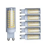 Dimmable G9 LED Corn Lamp Warm White 40W 50W 60W Halogen Replacement Bulb 500lm 120V Vintage Corn Oven Light Bulb for Wall Sconce Ceiling Fixture Chandelier Home Light 5W (6 Pack，G9 Soft White,5W) -  SHENZHEN ZHENMING PHOTOELECTRIC CO.,LTD