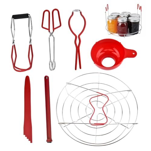 Set de enlatado para conservas caseras en baño de agua con mangos ergonómicos 7