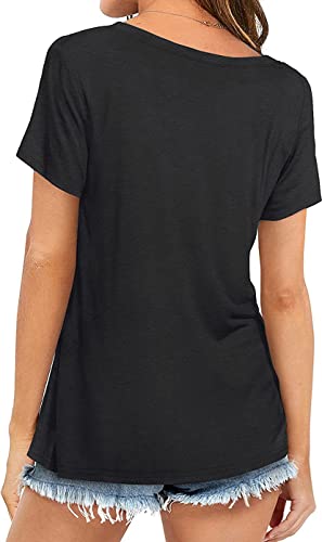 Womens Mexican Embroidered Tops Short Sleeve Fiesta Shirts Floral Peasant Blouses2