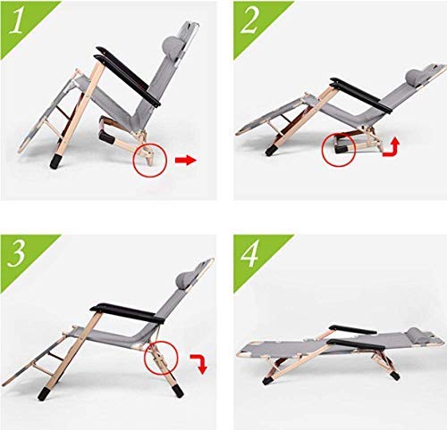 Sillas plegables de gravedad cero, tumbonas portátiles para patio con tela transpirable, soporta 200 kg, cómodas para uso en jardín o playa, incluye cojín 3D, 2 paquetes