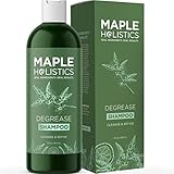 Degrease Shampoo for Oily Hair Care - Clarifying Shampoo for Oily Hair and Oily Scalp Care - Deep Cleansing Shampoo for Greasy Hair and Scalp Cleanser for Build Up with Natural Essential Oils for Hair