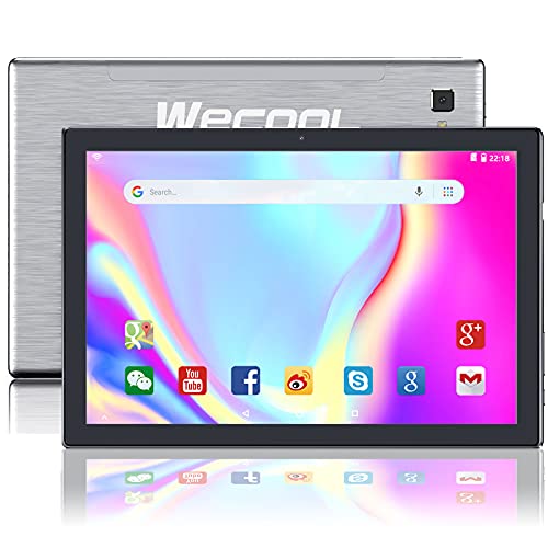 10 inch Android Tablet, Octa-Core Processor, 32GB Storage, 1280x800 IPS Screen, Dual Camera 13MP+5MP, 5G WiFi, Bluetooth 5.0, GPS (Grey)