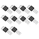 PENGLIN 10 Stück IRF4905 IRF4905P MOSFET-Transistor IRF4905PBF P-Kanal-Leistungs-MOSFET-Transistoren 55V 74A TO-220 3-Pin
