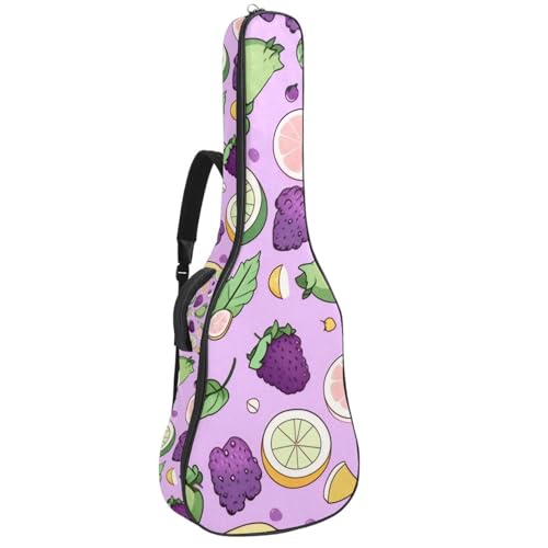 Housse guitare étanche 101,6 cm avec poches de rangement et protection pluie