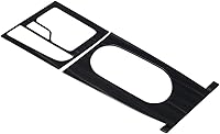 Vista 7 de ruihe Perilla de palanca de cambios de automóvil, panel de consola, cubierta de marco compatible con Hyundai Elantra 2021 2022 2023 2024 versión