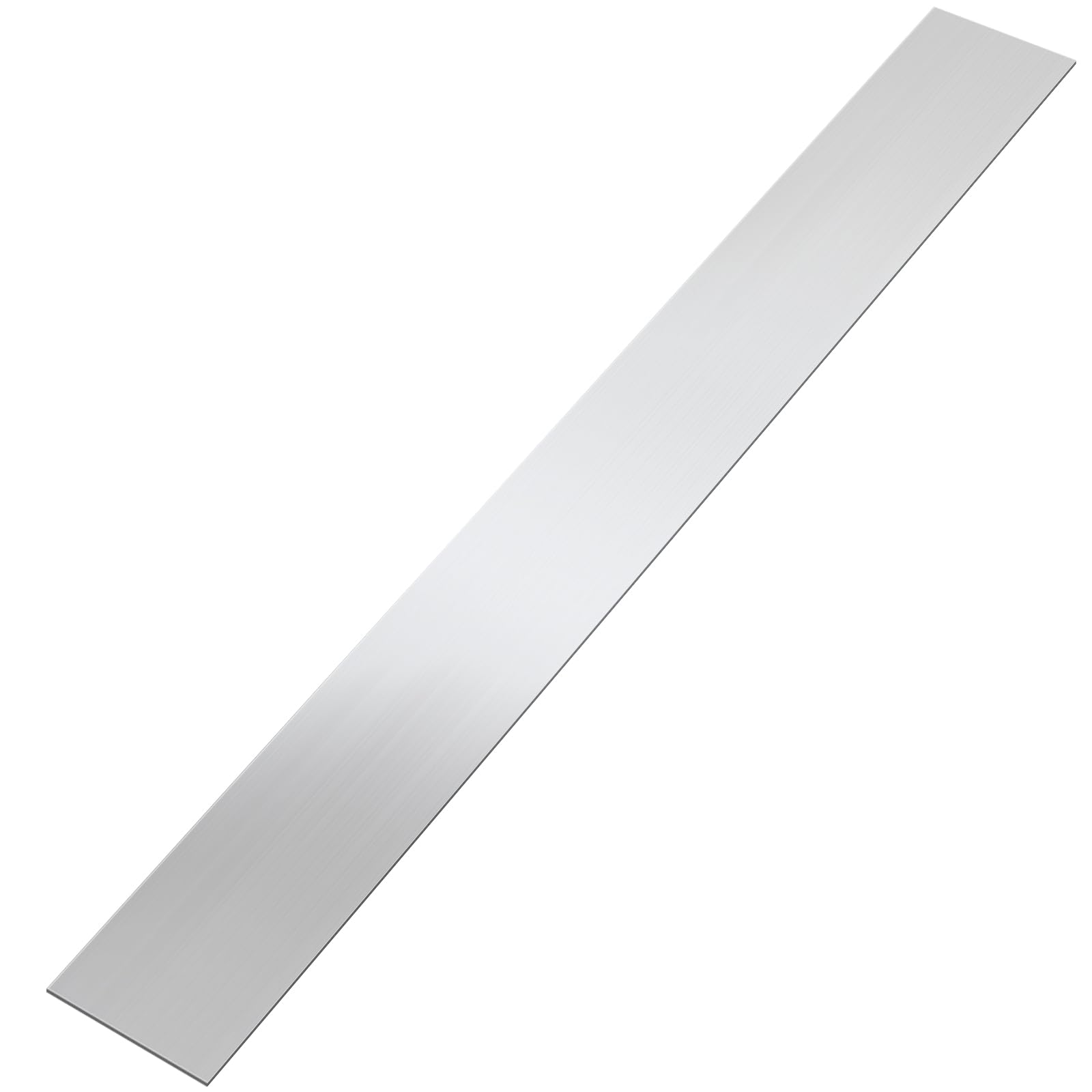 304 Brushed Stainless Steel Finishing Sheet Metal Gap Filler Trim Strip Metal Trim for Home Kitchen Tools (Silver,4 x 30 Inch)