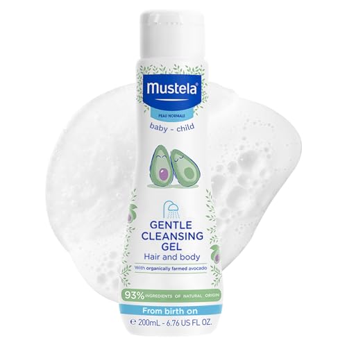 Mustela Gentle Cleansing Gel - Baby Wash - Body and Scalp Cleanser - 200ml
