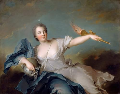 Peinture sur toile Jean Marc Nattier impression HD art classique 60x90