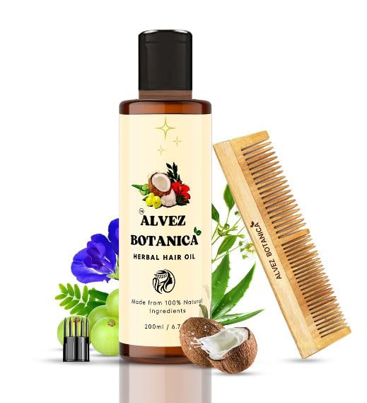ALVEZ BOTANICA - Herbal Hair Oil |Promotes Growth | Fights Hair f...