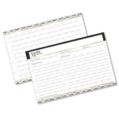 Cartes de recettes LANG Kitchen Memories 10x15 cm pour fiches de cuisine