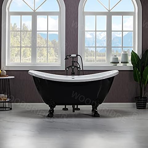 WOODBRIDGE BTA1842-MB-Feet+ Bathtub Cover