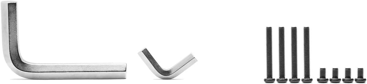 Included M4 screws and Allen keys for EKWB EK-Quantum Surface P120M Radiator installation