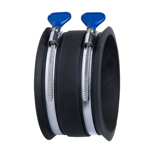 POWERTEC 70369 4 Inch Dust Control Flex Cuff with Adjustable