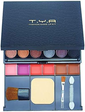Eyeshadow Palette Makeup Palette 35 Bright Colors Matte and Shimmer Lip Gloss Blush Brushes