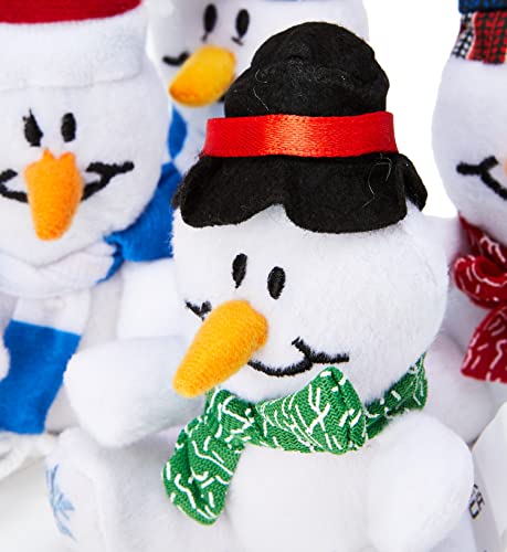 Baker Ross EF890 Mini-Schneemann mit Bohnen (4 Stück), Sortiert