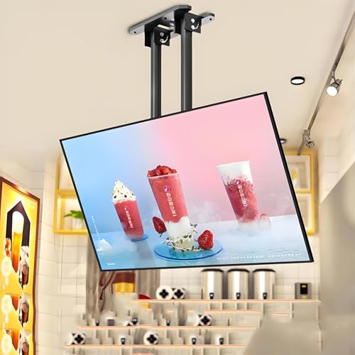 GYQSSD Pantalla Publicitaria LED Comercial De Ajuste Delgado con Marco a Presión, Cartel Publicitario Iluminado para Menús Digitales De Restaurantes 50x70cm