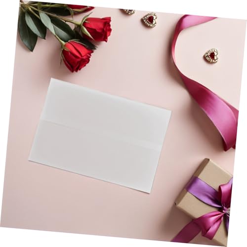 Sobres translúcidos de papel vegetal premium para invitaciones de boda de gala 5